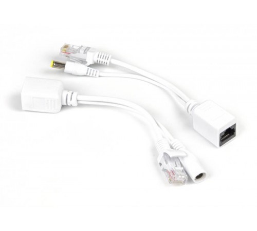 PoE адаптер Gembird PP12-POE-0.15M-W