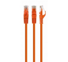 Патч-корд FTP Cablexpert (PP22-0.5M/O) cat.5Е, литий, 50u штекер із засувкою, 0.5м, помаранчевий