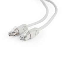 Патч-корд FTP Cablexpert (PP22-1M) cat.5Е, литий, 50u штекер із засувкою, 1м, сірий