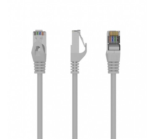 Патч-корд Cablexpert (PP6-0.5M/W) FTP, литий, 50u "штекер із засувкою, 0.5 м, білий