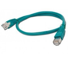 Патч-корд Cablexpert (PP6-1M/G) FTP, літий, 50u "штекер із засувкою, 1 м, зелений