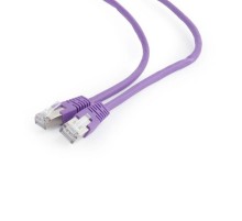 Патч-корд Cablexpert (PP6-5M/V) FTP, літий, 50u "штекер із засувкою, 5 м, фіолетовий