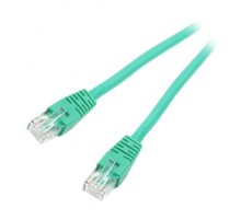 Патч-корд UTP Cablexpert (PP6U-0.25M/G) cat.6, літий, 50u штекер із засувкою, 0.25 м, зелений