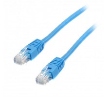 Патч-корд UTP Cablexpert (PP6U-2M/B) cat.6, літий, 50u штекер із засувкою, 2 м, синий