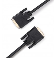 Кабель Prologix DVI - DVI (M/M), Single link,18+1, 3 м, Black (PR-DVI-DVI-P-05-28-3m)