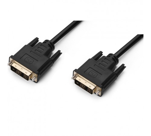 Кабель Prologix DVI - DVI (M/M), Single link,18+1, 3 м, Black (PR-DVI-DVI-P-05-28-3m)