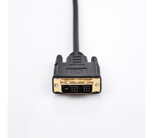 Кабель Prologix Premium HDMI - DVI V 1.3 (M/M), Single Link, 18+1, 0.5 м, Black (PR-HDMI-DVI-P-01-30-05m)