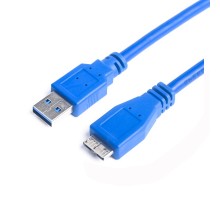 Кабель ProLogix USB - micro USB Type-B V 3.0 (M/M), 1.8 м, синій (PR-USB-P-12-30-18m)