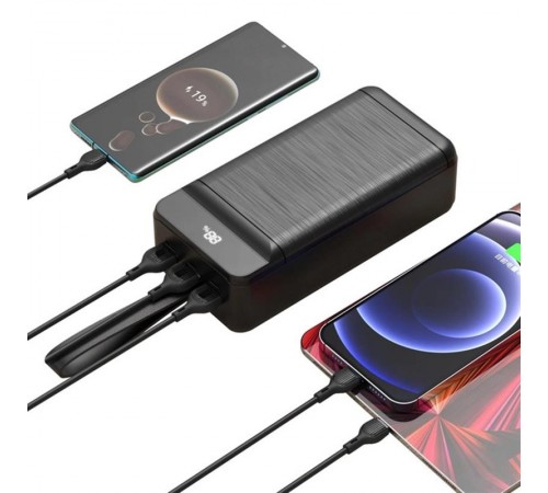Універсальна мобільна батарея XO PR157 40000mAh Black (PR157.black)