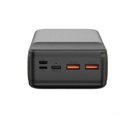 Універсальна мобільна батарея XO PR201 PD 65W QC 3.0 30000mAh Black