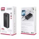Універсальна мобільна батарея XO PR201 PD 65W QC 3.0 30000mAh Black