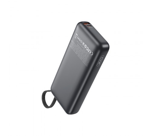 Універсальна мобільна батарея XO PR268 PD 22.5W QC 3.0 20000mAh Grey