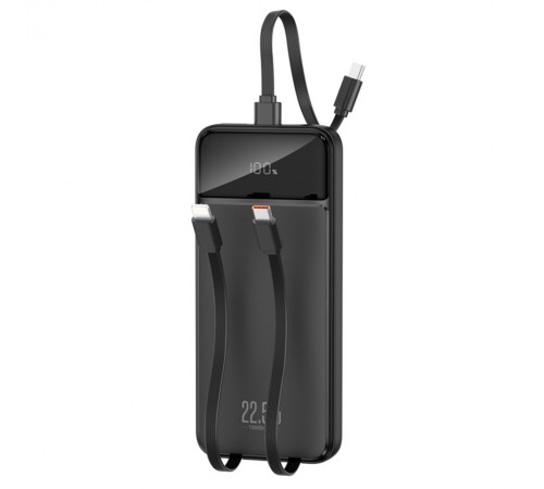 Універсальна мобільна батарея XO PR274 10000mAh 22.5W Black