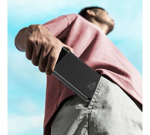 Універсальна мобільна батарея XO PR275 20000mAh 22.5W Black
