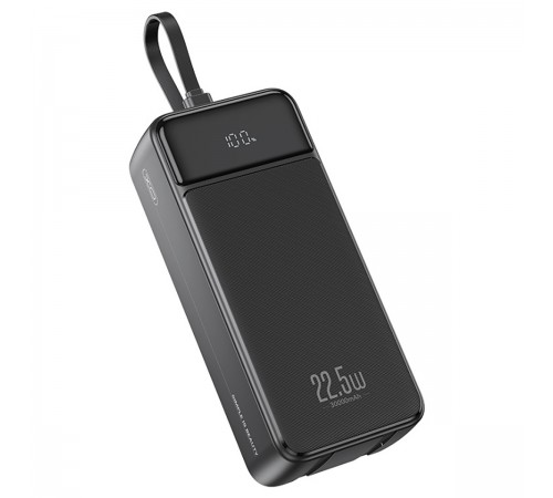 Універсальна мобільна батарея XO PR276 30000mAh 22.5W Black