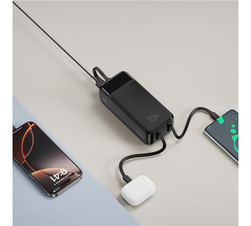 Універсальна мобільна батарея XO PR276 30000mAh 22.5W Black