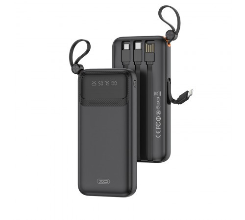 Універсальна мобільна батарея XO PR278 10000mAh 10W Black