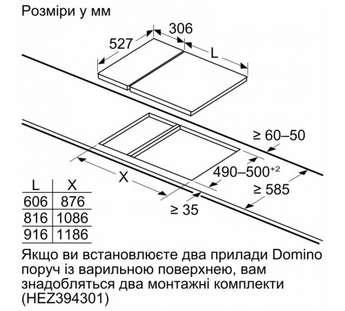 Варильна поверхня Bosch PRB3A6B70