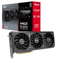 Відеокарта AMD Radeon RX 9070 16GB GDDR6 Prime Evo OC Asus (PRIME-RX9070-O16G-EVO)