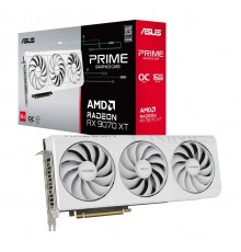Відеокарта AMD Radeon RX 9070 XT 16GB GDDR6 Prime White OC Asus (PRIME-RX9070XT-O16G-WHITE)