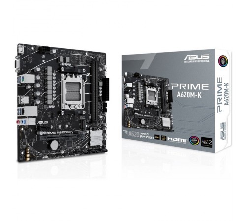 Материнська плата Asus Prime A620M-K Socket AM5