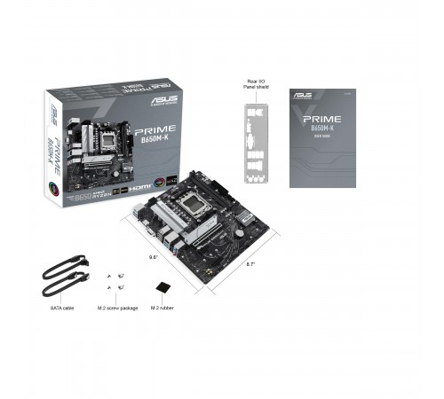 Материнська плата Asus Prime B650M-K Socket AM5