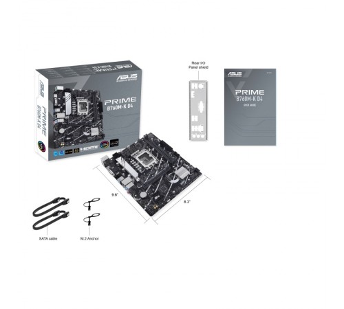 Материнська плата Asus Prime B760M-K D4 Socket 1700