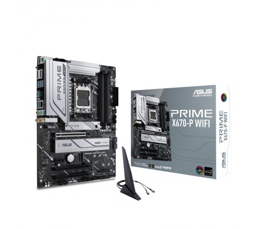 Материнська плата Asus Prime X670-P WiFi Socket AM5 Материнська плата Asus Prime X670-P WiFi Socket AM5