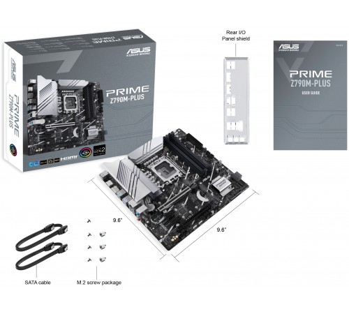 Материнська плата Asus Prime Z790M-Plus Socket 1700