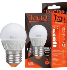 Лампа світлодіодна Tecro 5W E27 4000K (PRO-G45-5W-4K-E27)
