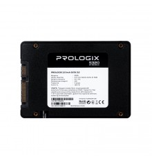 Накопичувач SSD  120GB Prologix S320 2.5" SATAIII TLC (PRO120GS320)