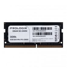 Модуль пам`ятi SO-DIMM DDR4 8GB/3200 Prologix (PRO8GB3200D4S)