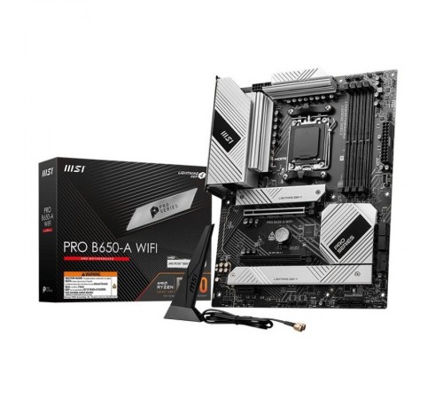 Материнська плата MSI Pro B650-A WiFi Socket AM5 Материнська плата MSI Pro B650-A WiFi Socket AM5