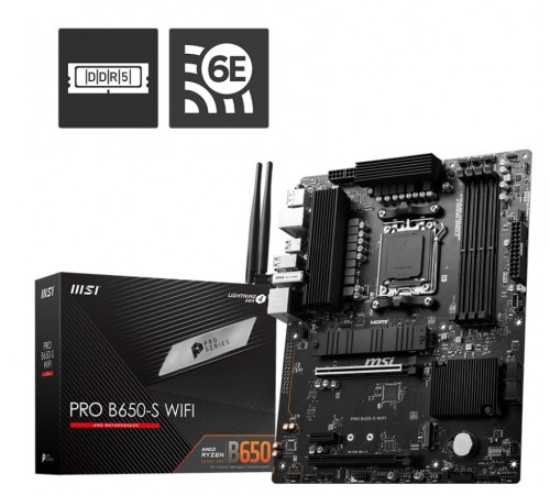 Материнська плата MSI Pro B650-S WiFi Socket AM5