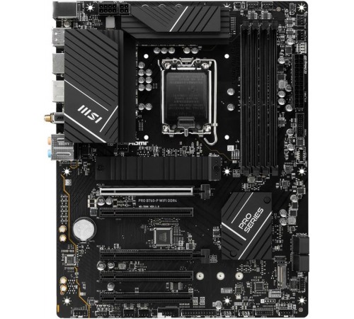 Материнська плата MSI Pro B760-P WiFi DDR4 Socket 1700 Материнська плата MSI Pro B760-P WiFi DDR4 Socket 1700