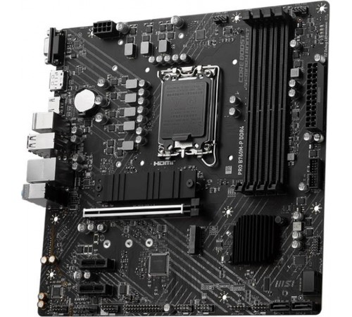 Материнська плата MSI Pro B760M-P DDR4 Socket 1700 Материнська плата MSI Pro B760M-P DDR4 Socket 1700