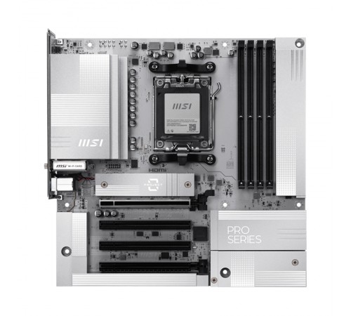 Материнська плата MSI Pro B850M-A WiFi PZ Socket AM5