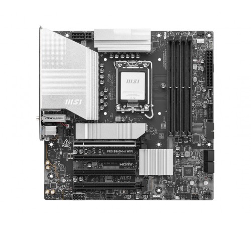Материнська плата MSI Pro B860M-A WiFi Socket 1851 Материнська плата MSI Pro B860M-A WiFi Socket 1851