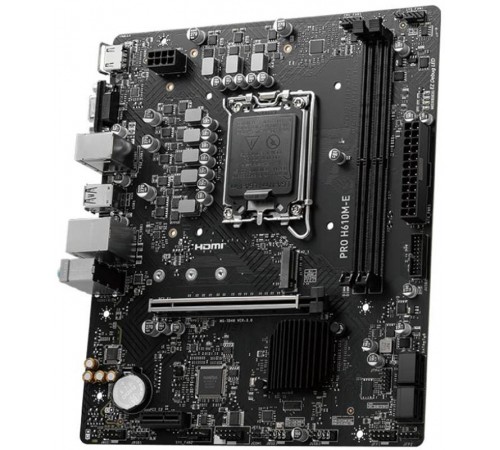 Материнська плата MSI Pro H610M-E Socket 1700