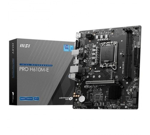 Материнська плата MSI Pro H610M-E Socket 1700