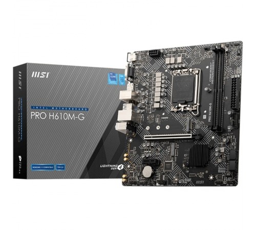 Материнська плата MSI Pro H610M-G Socket 1700