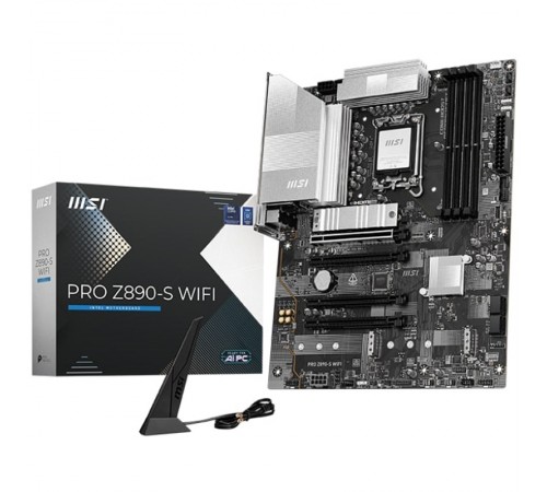 Материнська плата MSI Pro Z890-S WiFi Socket 1851 Материнська плата MSI Pro Z890-S WiFi Socket 1851