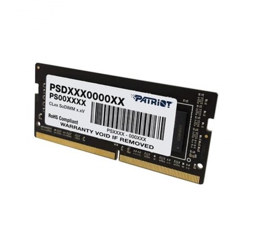 Модуль пам`яті SO-DIMM 8GB/2400 DDR4 Patriot Signature Line (PSD48G240081S) Модуль пам`яті SO-DIMM 8GB/2400 DDR4 Patriot Signature Line (PSD48G240081S)