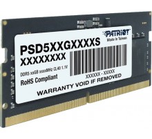 Модуль пам`яті SO-DIMM 16GB/5600 DDR5 Patriot Signature Line (PSD516G560081S)