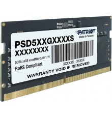 Модуль пам`яті SO-DIMM 16GB/5600 DDR5 Patriot Signature Line (PSD516G560081S)