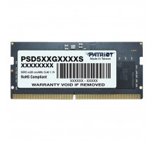 Модуль пам`яті SO-DIMM DDR5 32GB/4800 Patriot Signature Line (PSD532G48002S)