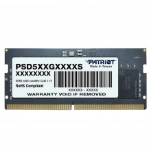 Модуль пам`яті SO-DIMM DDR5 32GB/4800 Patriot Signature Line (PSD532G48002S)