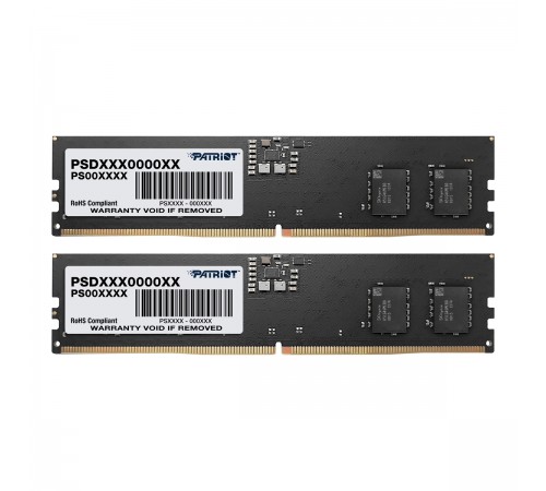Модуль пам`яті DDR5 2x16GB/4800 Patriot Signature Line (PSD532G4800K) Модуль пам`яті DDR5 2x16GB/4800 Patriot Signature Line (PSD532G4800K)