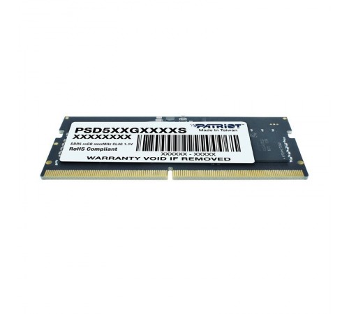 Модуль пам`яті SO-DIMM DDR5 32GB/5600 Patriot Signature Line (PSD532G56002S) Модуль пам`яті SO-DIMM DDR5 32GB/5600 Patriot Signature Line (PSD532G56002S)