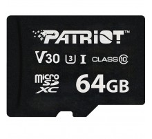 Карта пам`ятi MicroSDXC 64GB UHS-I/U3 Class 10 Patriot VX R90/W80MB/s (PSF64GVX31MCX)